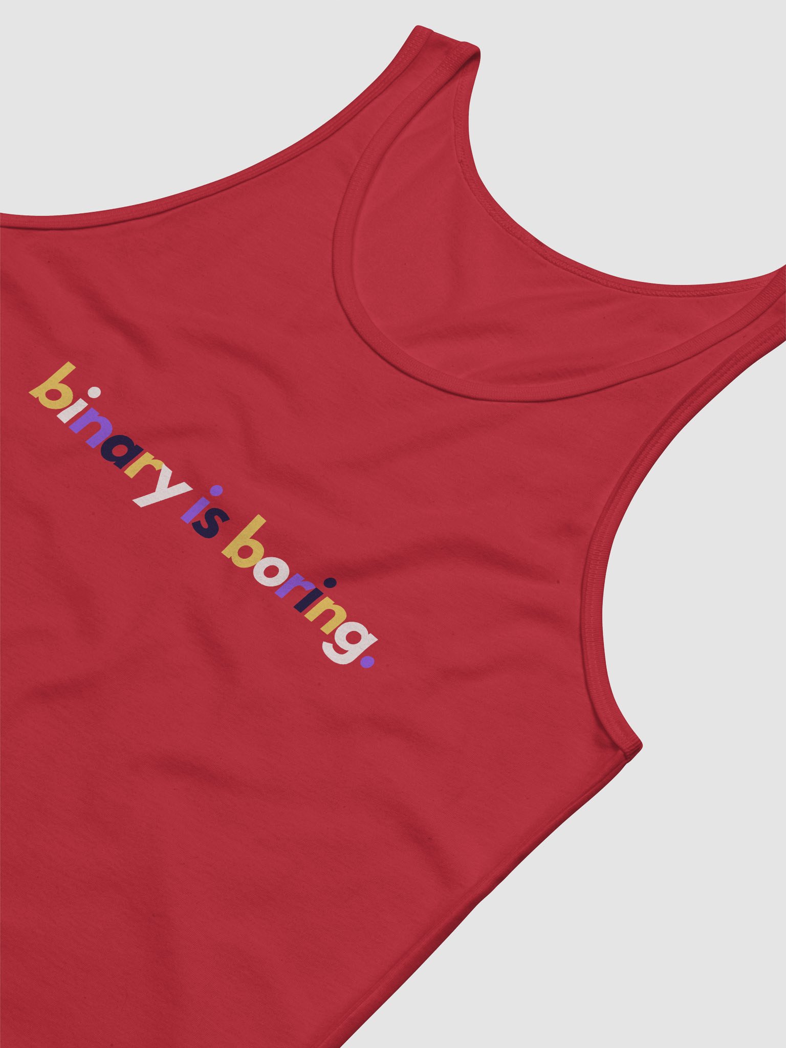 Binary Is Boring Tank product image (10)