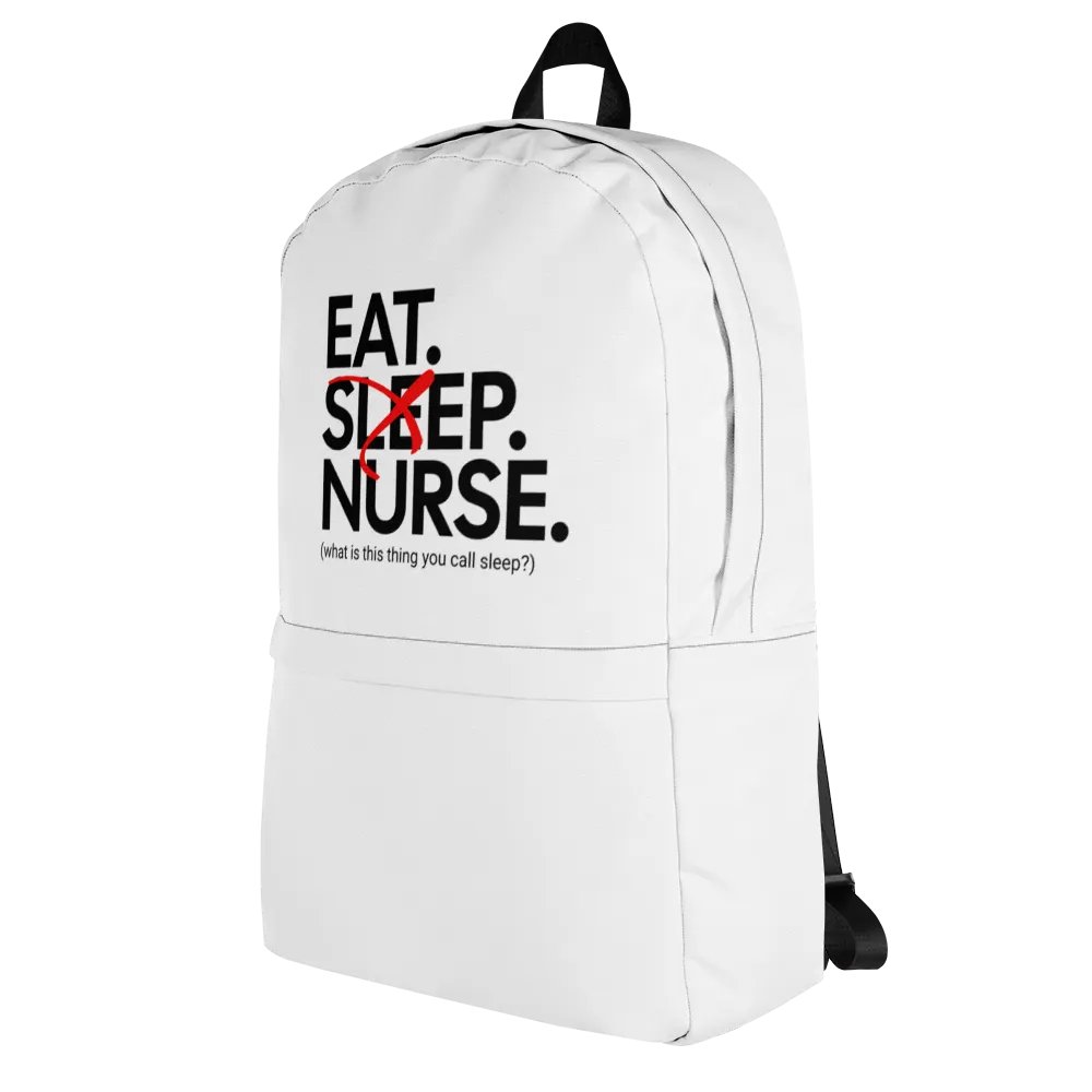 Eat Sleep Nurse Backpack product image (3)