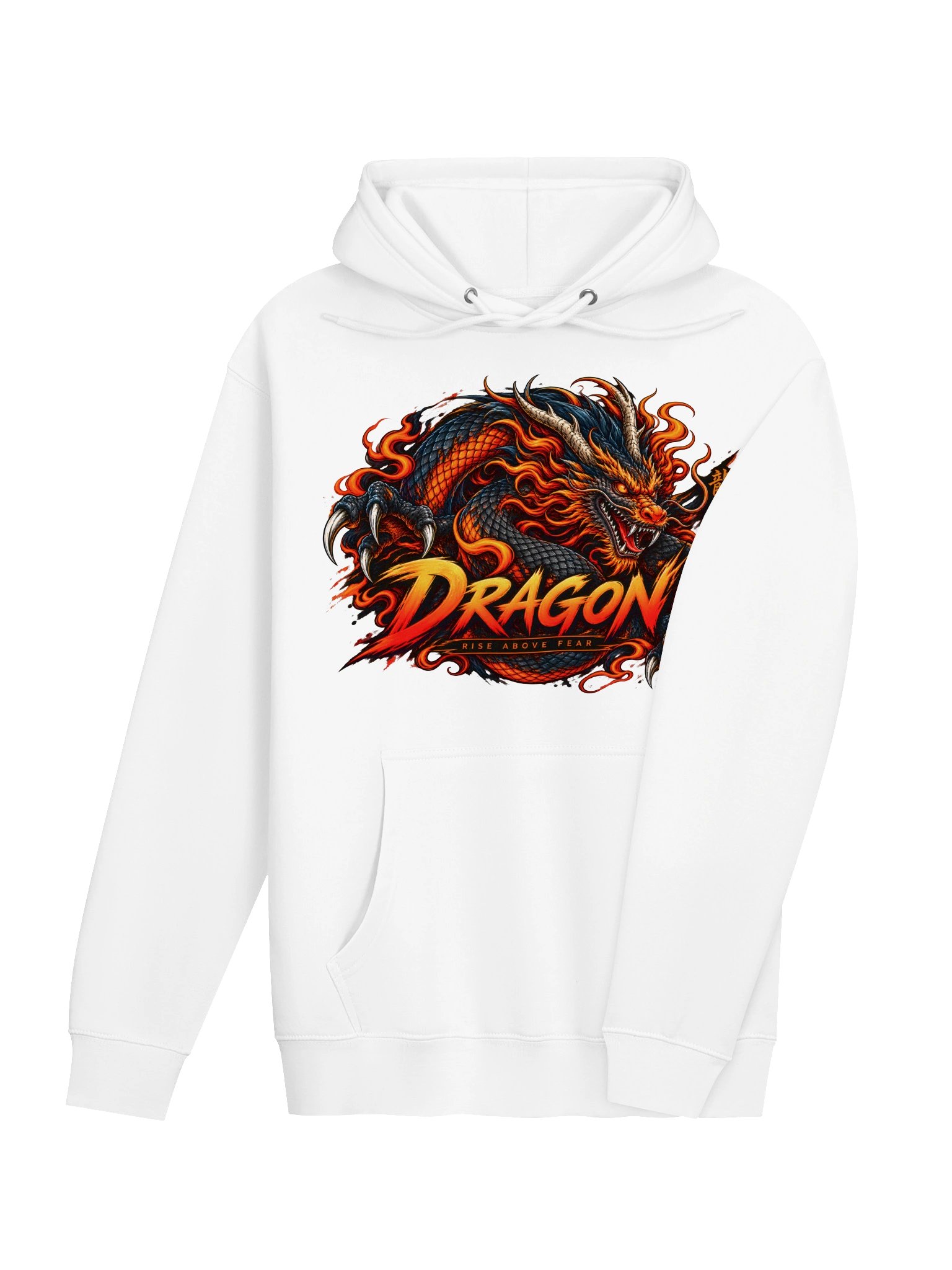 Dragon Rise Above Fear Hoodie product image (30)