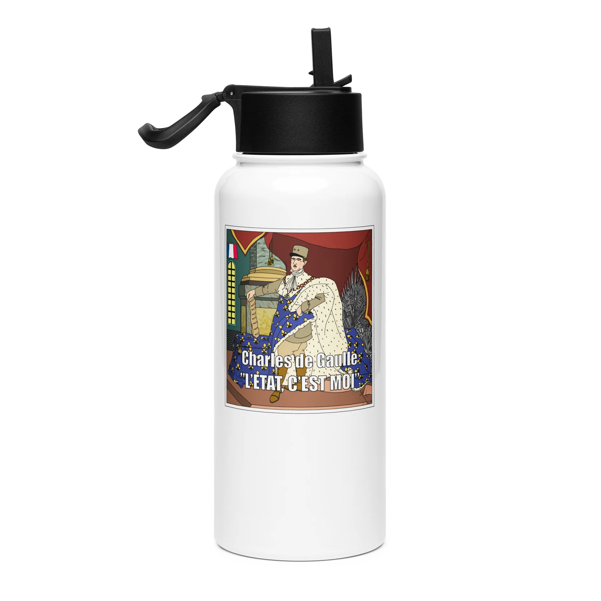 L'etat c'est moi - Charles De Gaulle (Vattenmugg) product image (1)