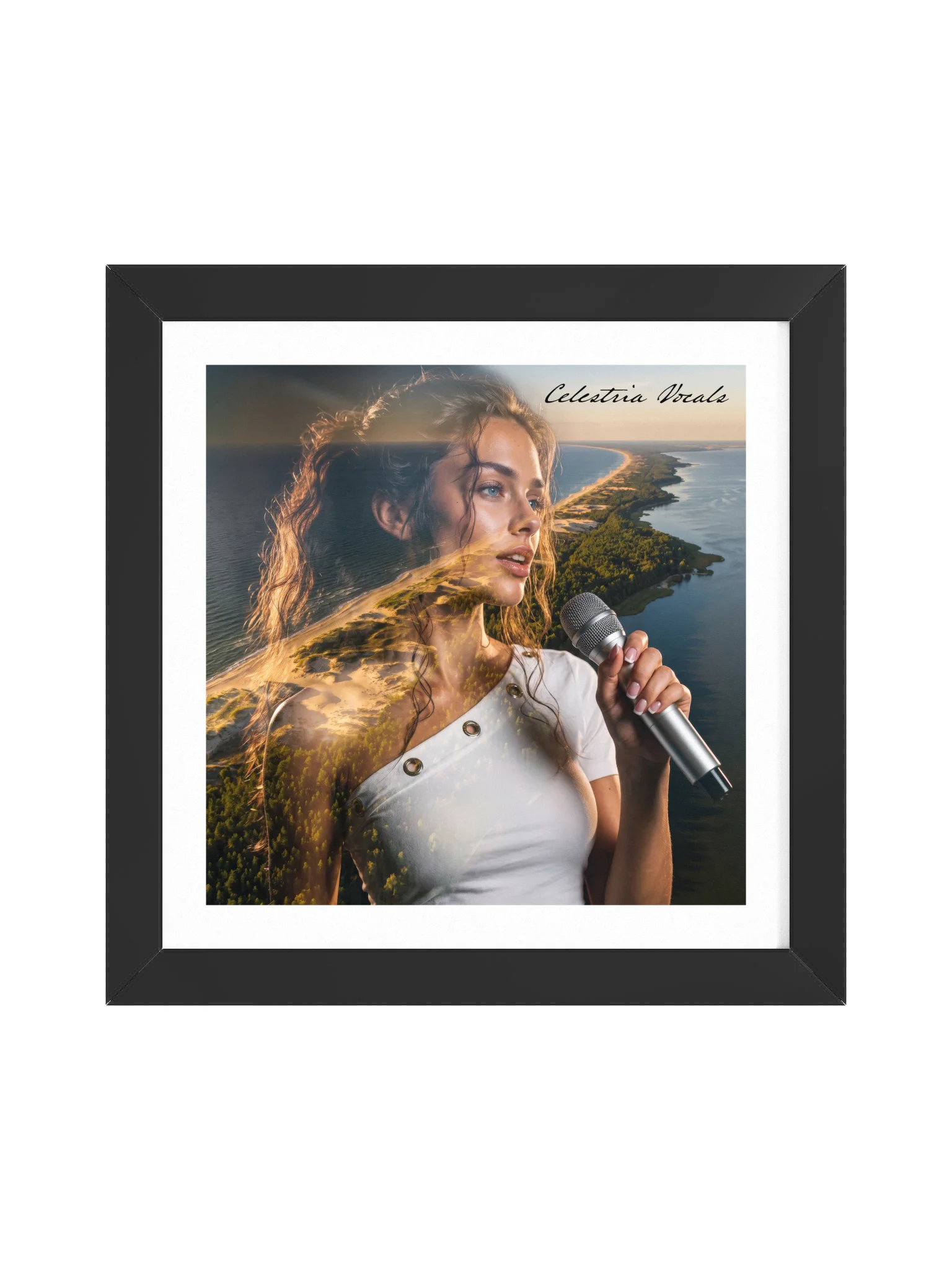 Celestria over the Curonian Spit Poster — Baltic Nature & Vocalist Wall Art product image (4)