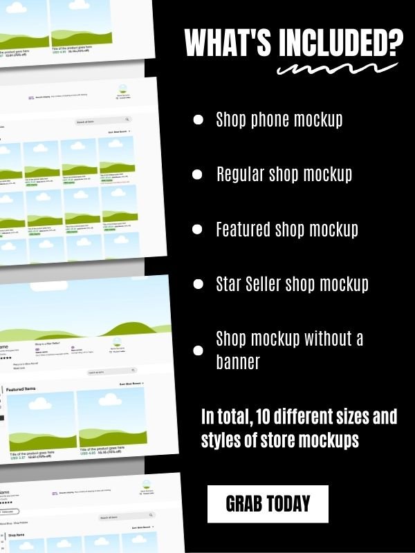 MRR/PLR Etsy Layout Template product image (3)