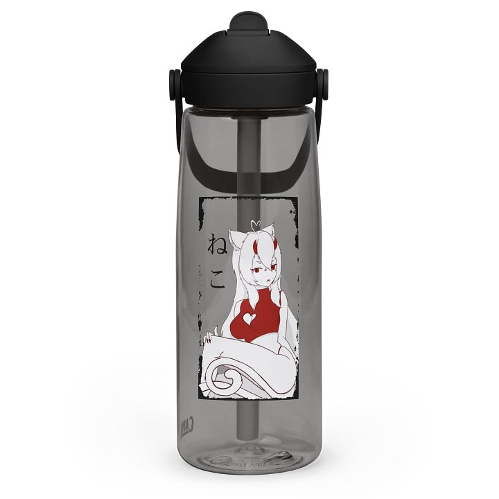 Koneko Flip Straw Water Bottle product image (1)