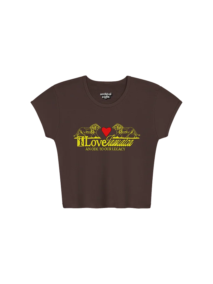 Womens Baby Rib Crop Top product image (1)