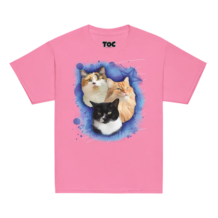 Fluffy Family Kids T-Shirt | Famille t-shirt enfants product image (2)