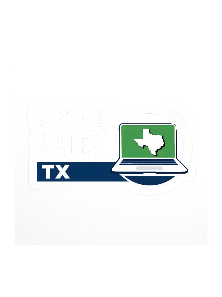 Virtual Sales TX Kiss Cut Stickers product image (1)