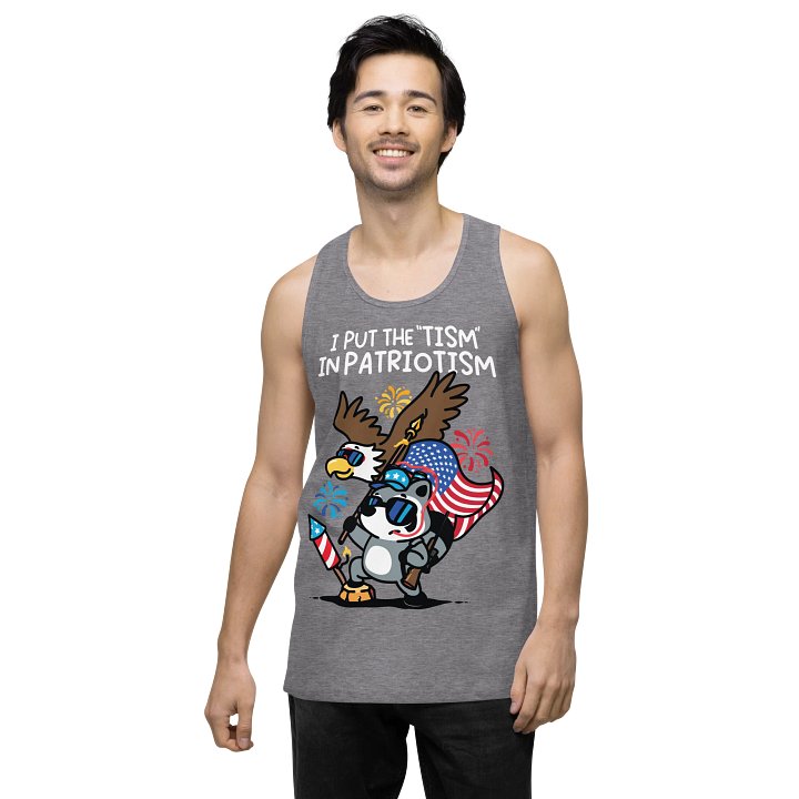 'Tism in Patriotism Men's Tank Top product image (2)