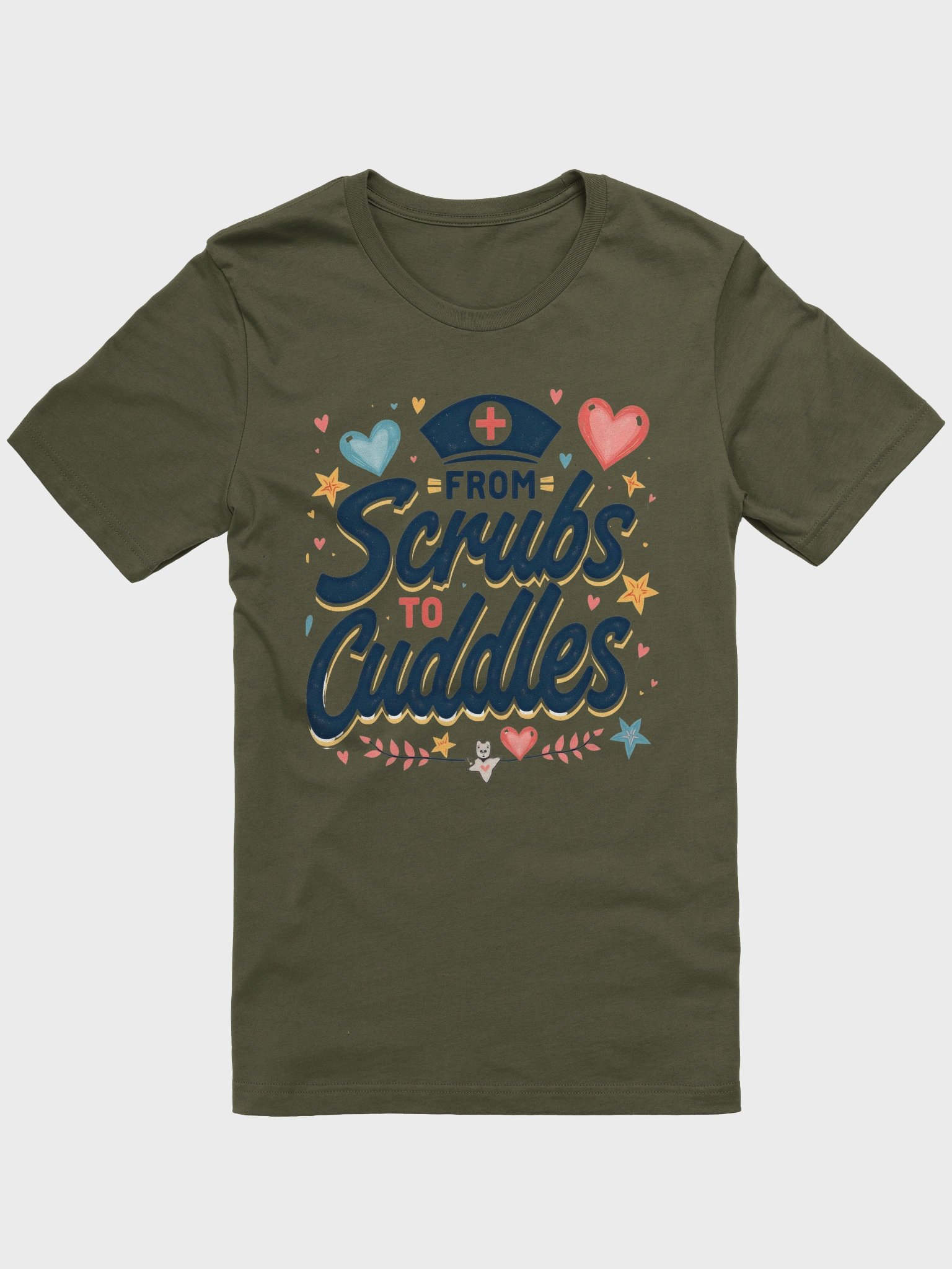 from Scrubs to Cuddles Graphic T-shirt product image (13)