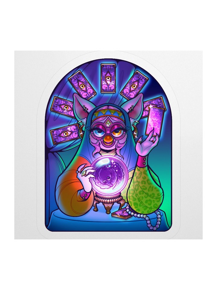 Furbtune Teller Sticker product image (1)