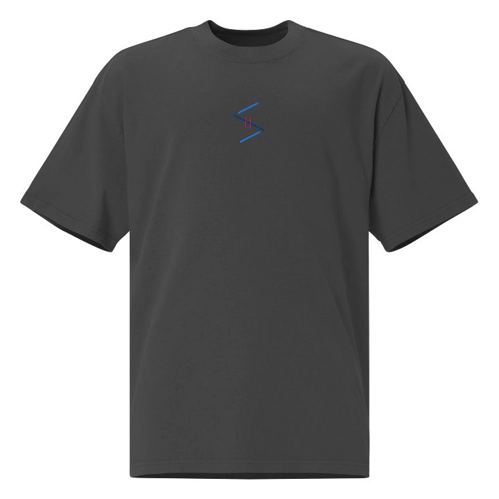 'PaperCup' embroidered OVERSIZED t-shirt product image (1)