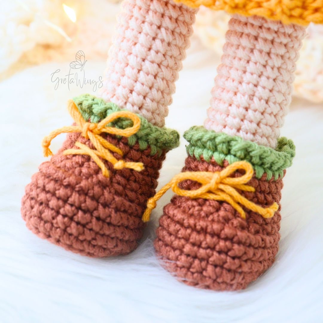 Doll Amber Autumn Pattern Amigurumi (Digital download) product image (8)