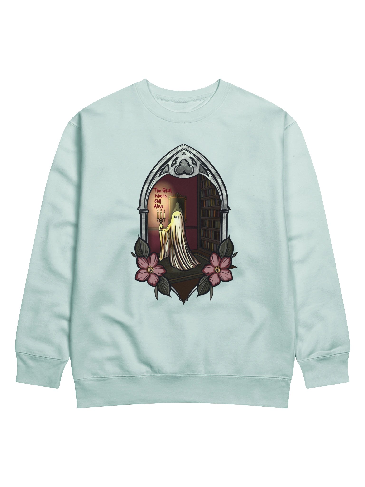 "Ghost Who Is Still Alive" Spooky Sweatshirt product image (11)