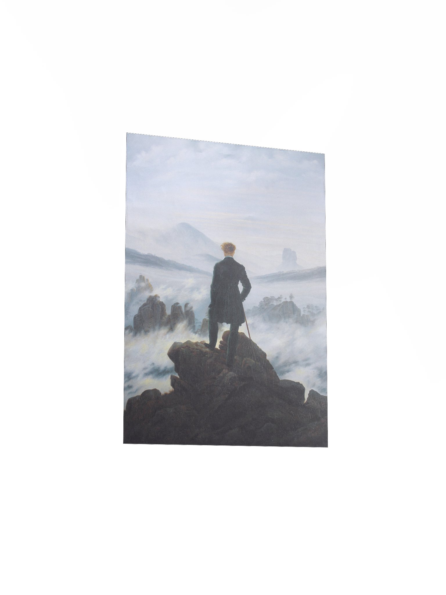 Wanderer above the Sea of Fog-Matte Print product image (3)