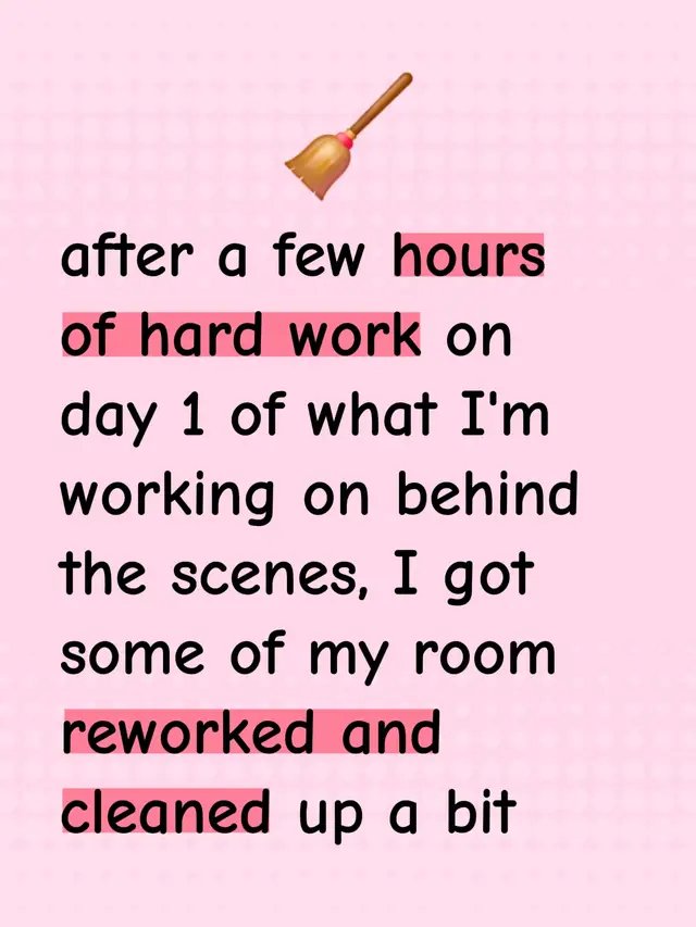 and yet I still have days to work on more of it