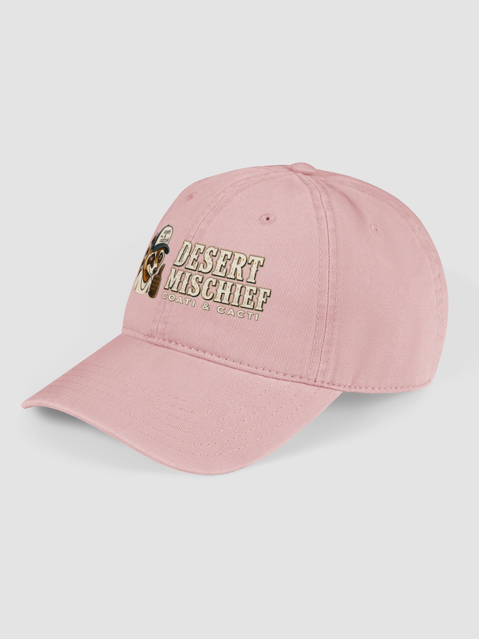 Desert Mischief Coati Graphic Baseball Cap product image (23)