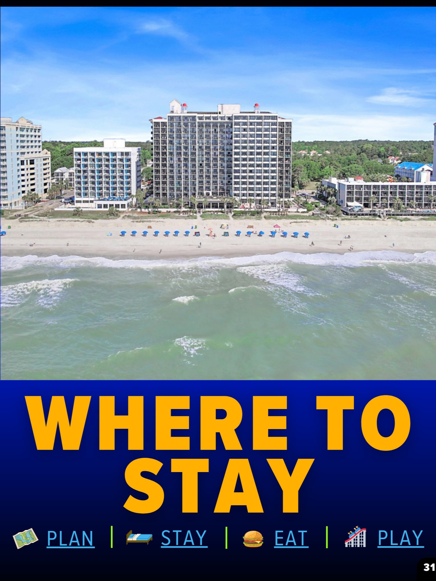 Myrtle Beach Travel Guide 2026 | 79-Page Printable Digital PDF, Instant Download product image (7)