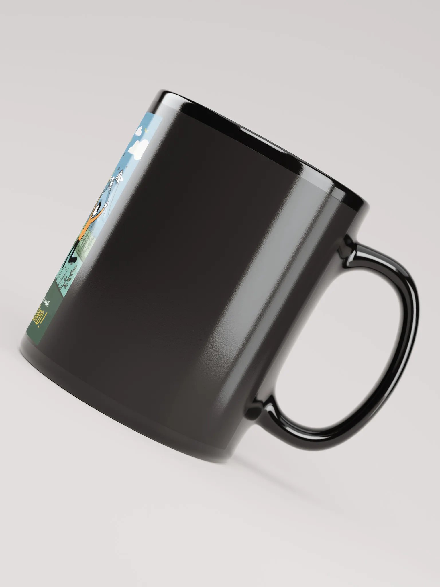 Black Praise the Lord Glossy Mug product image (4)