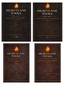 🔒 MICRO FLAME TOOLS  VAULT BUNDLE Instant Regulation, Protection & Reset for Real Life