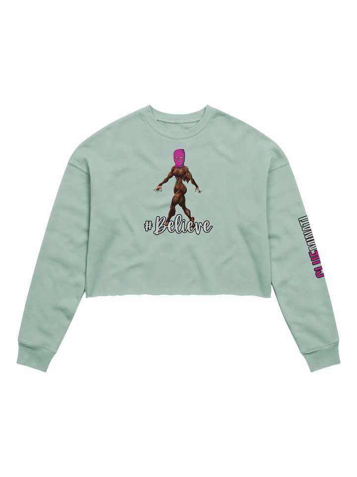 Always Believe Cropped Sweatshirt product image (1)
