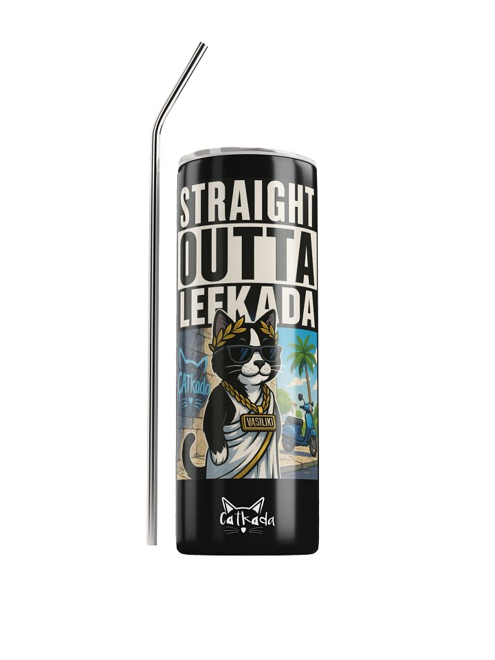STRAIGHT OUTTA LEFKADA TRAVEL CUP product image (1)