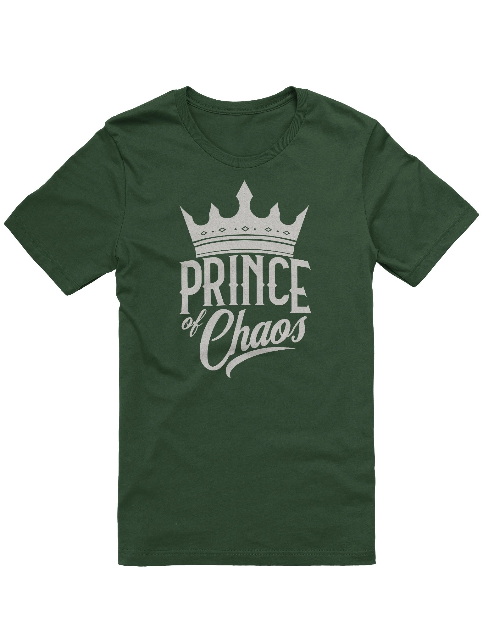 Prince of Chaos Tshirt (Cream Text) product image (1)