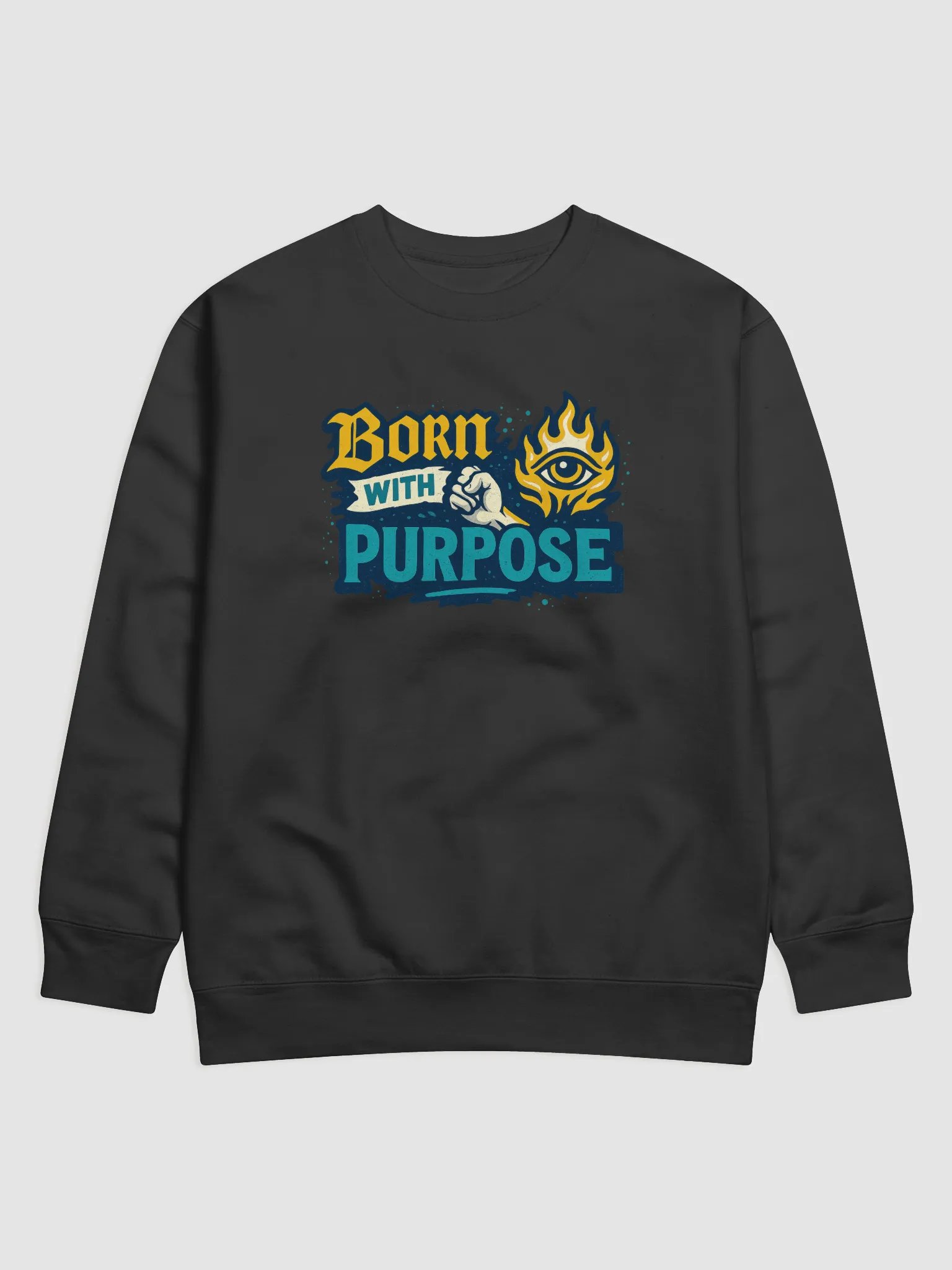 Purpose-Driven Fist & Flame Sweatshirt product image (2)