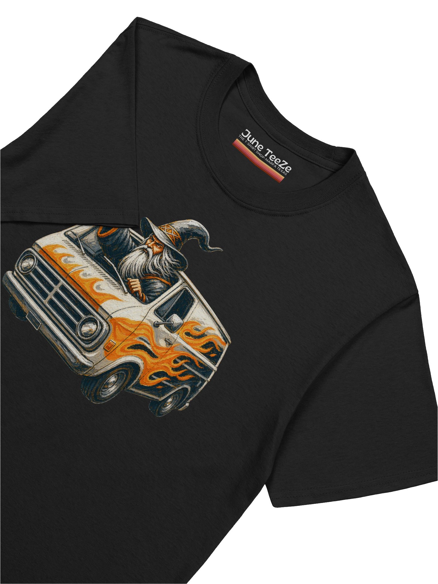 Retro Van Wizard Unisex Tee product image (3)