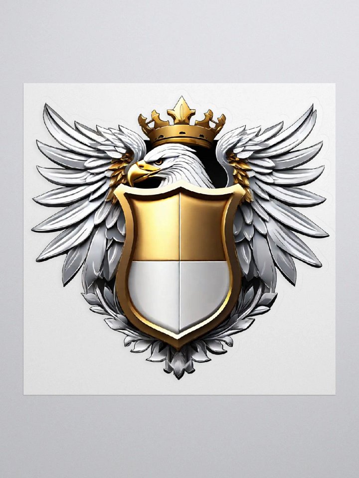 White eagle sticker product image (1)