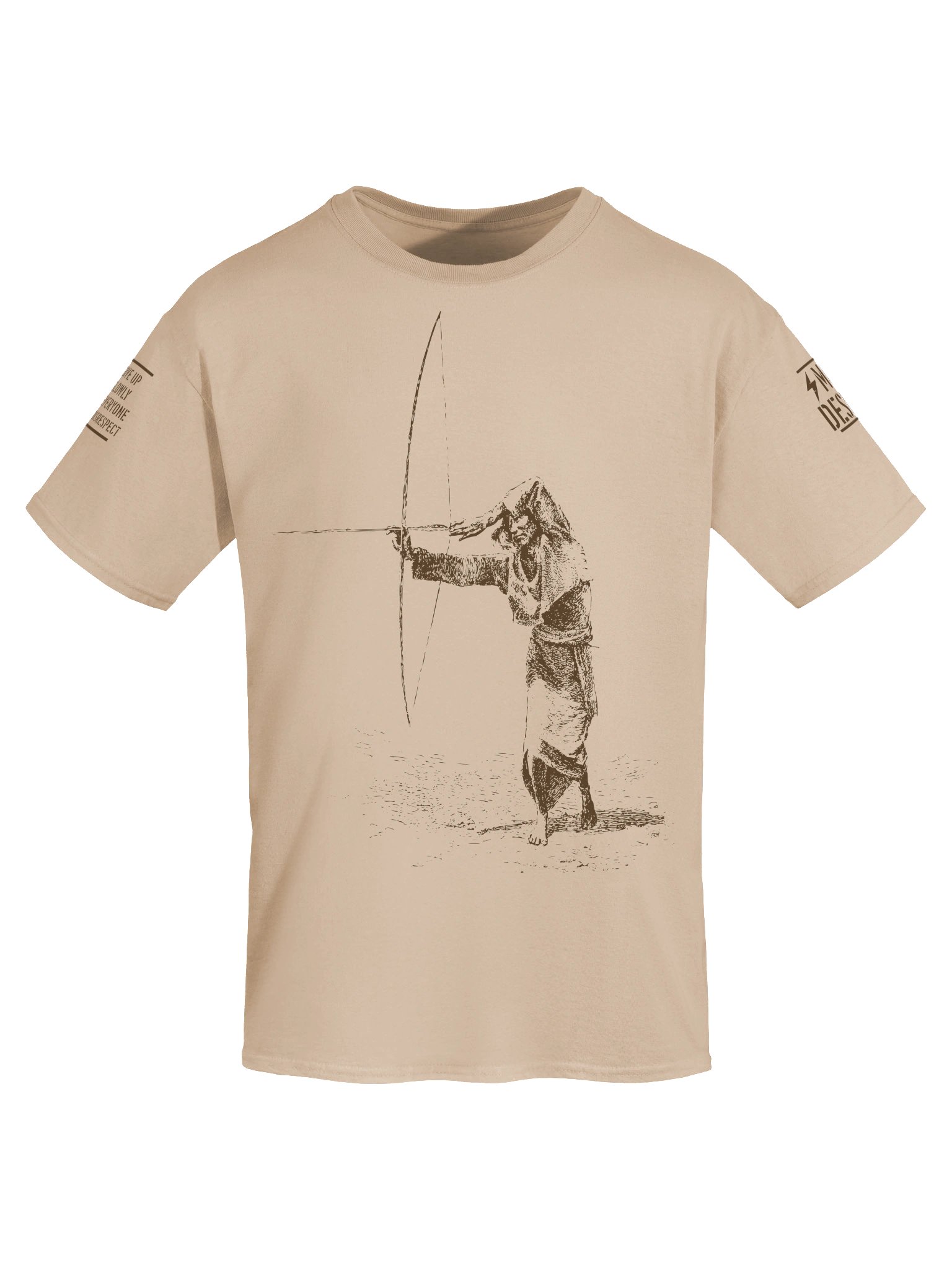 Draw Your Strength Vintage Archer Heavy Cotton Tee product image (5)