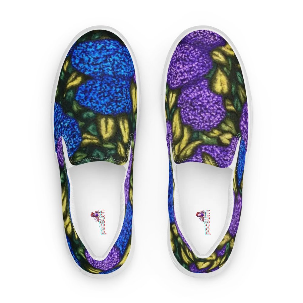 HYDRANGEAS women's slip-on canvas shoes product image (2)
