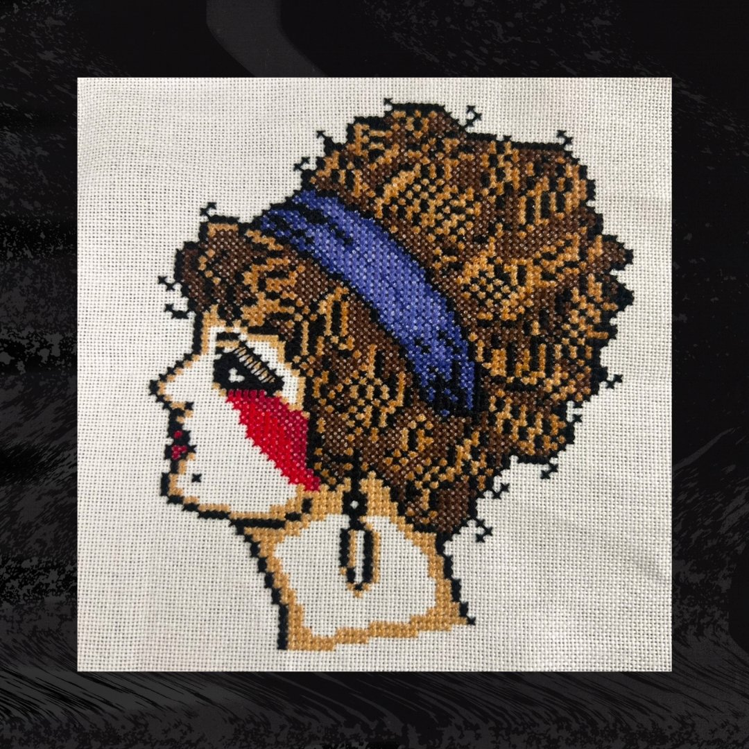 Percy Waters Lady Head Pattern product image (2)