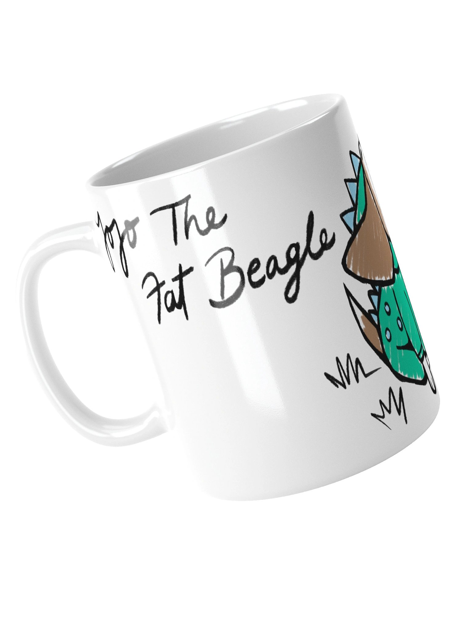 Ragebaiting My Fat Dog Mug product image (1)