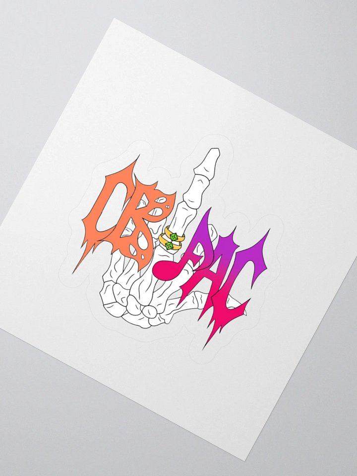 CB:FAC F#CK Cancer Stickers product image (2)