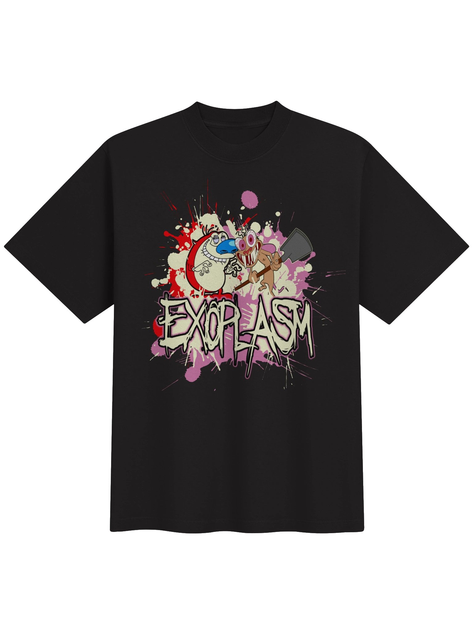 Ren and Stimpy Deathcore Tee product image (1)
