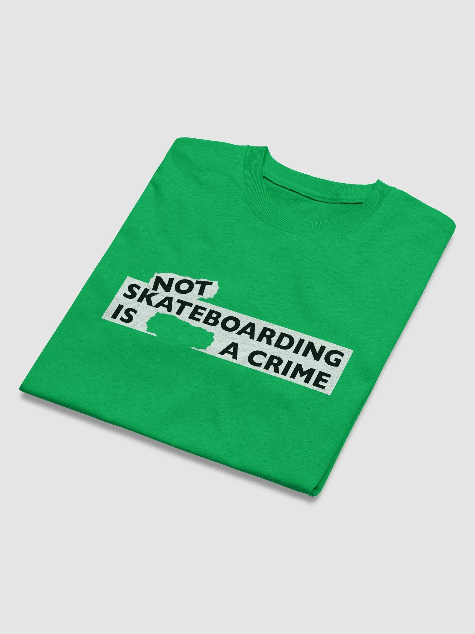 NOT SKATEBOARDING IS A CRIME - T Shirt product image (38)