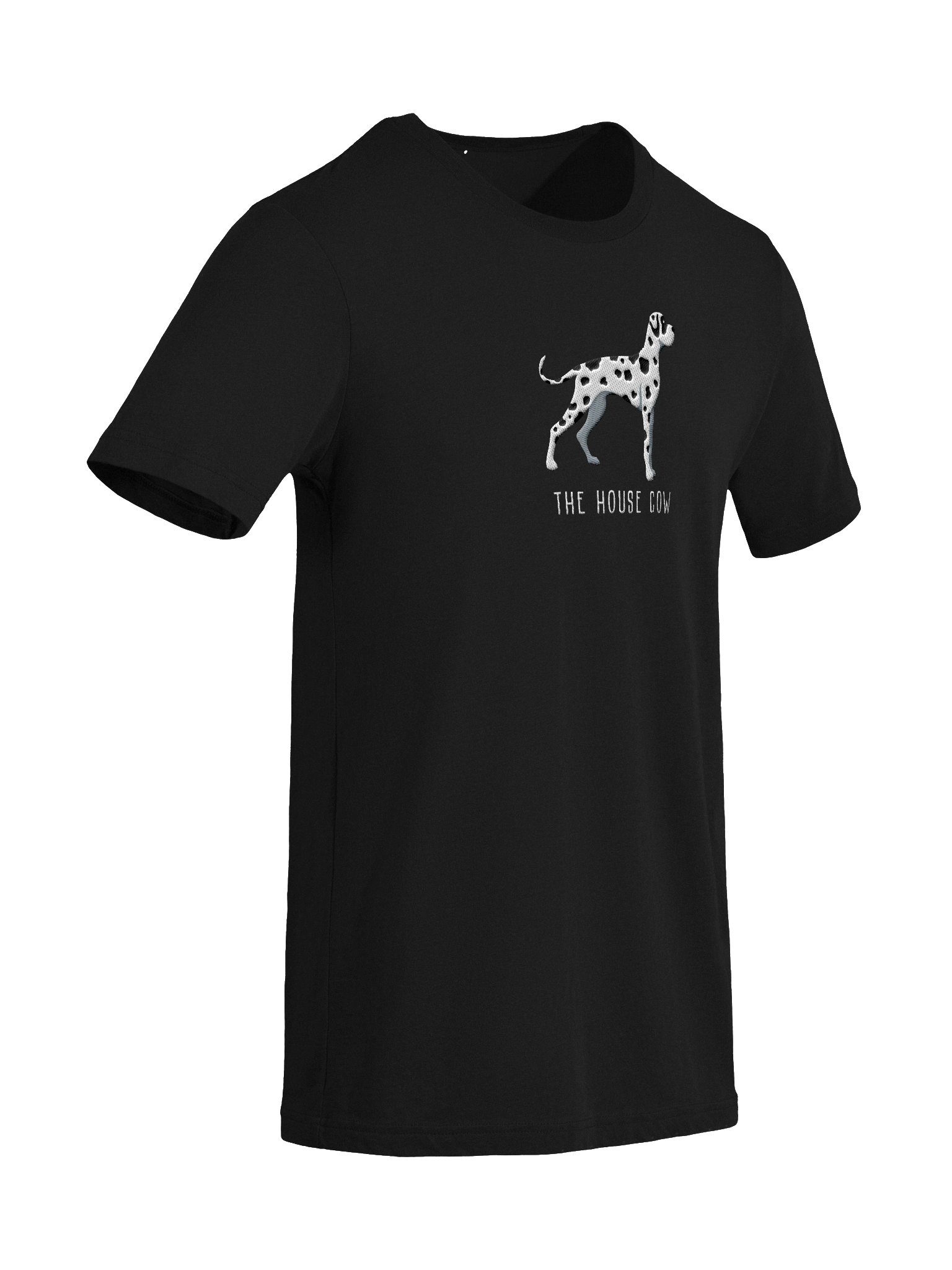 The House Cow T-Shirt(Embroidered) of a Great Dane(Harlequin) product image (51)