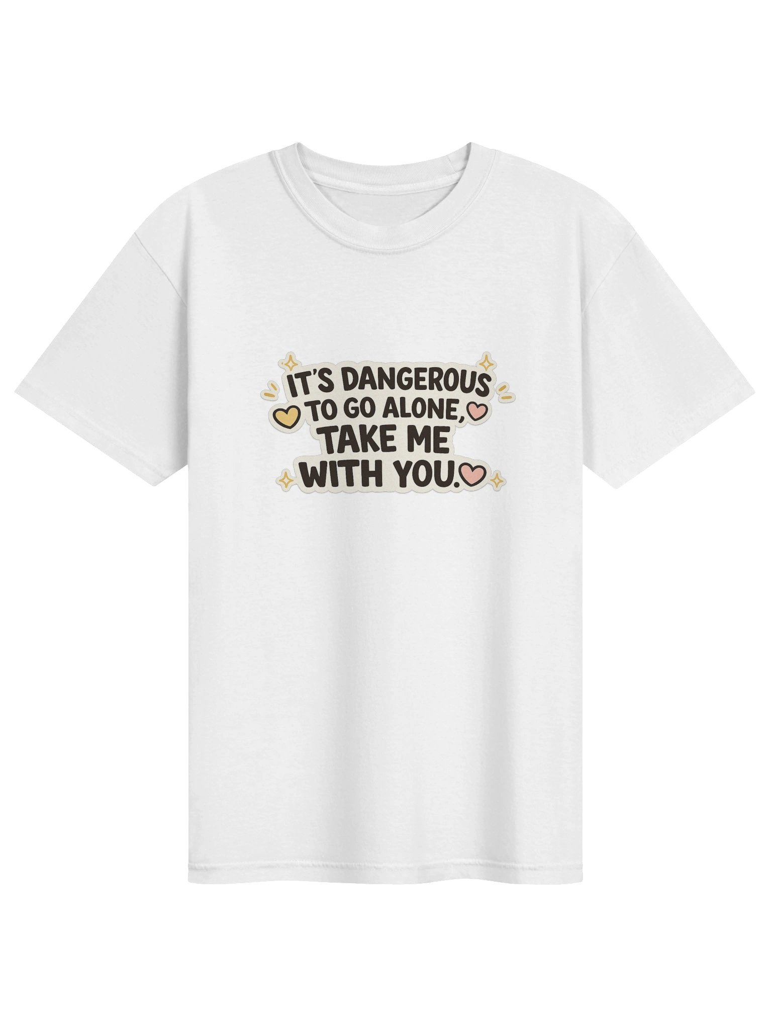 "It's Dangerous To Go Alone" Graphic Tee product image (1)