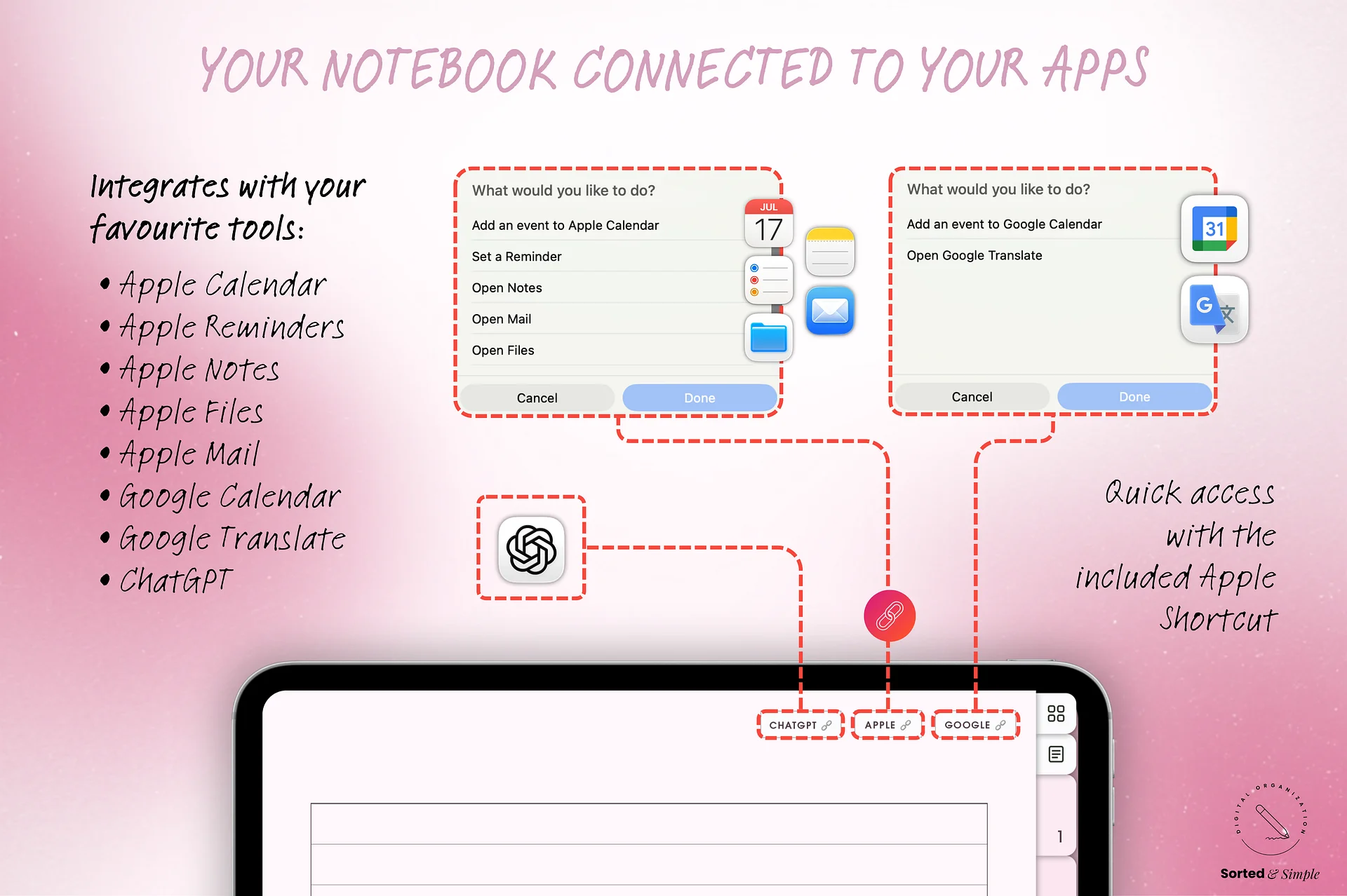Smart Digital Notebook - Pastel Pink product image (2)