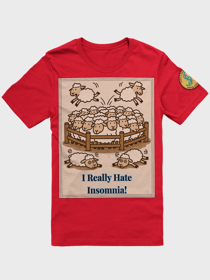 I Really Hate Insomnia Bella+Canvas Supersoft T-Shirt product image (1)