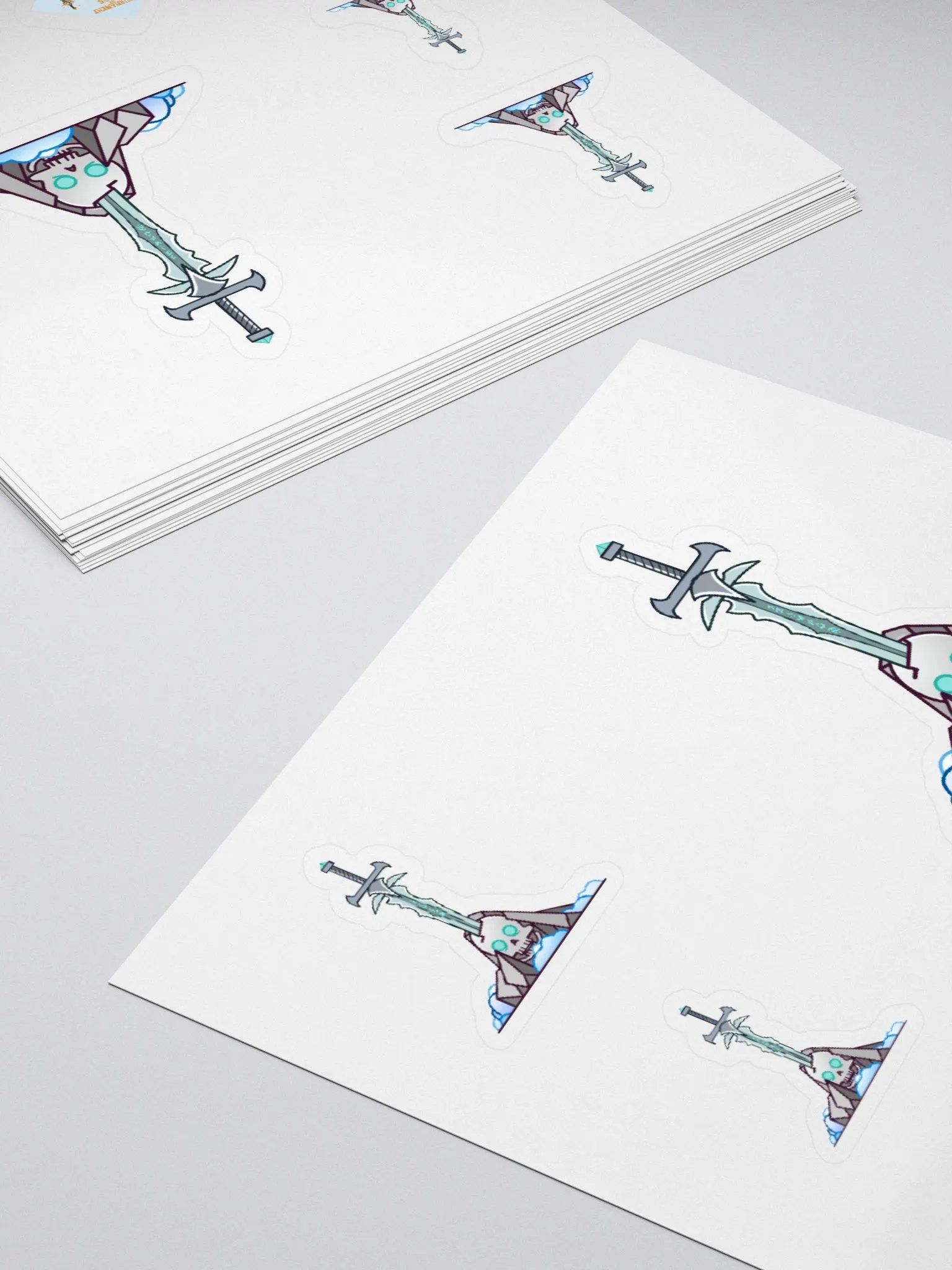 Sword in the Skull - Lich Variation - Sticker Sheet product image (4)