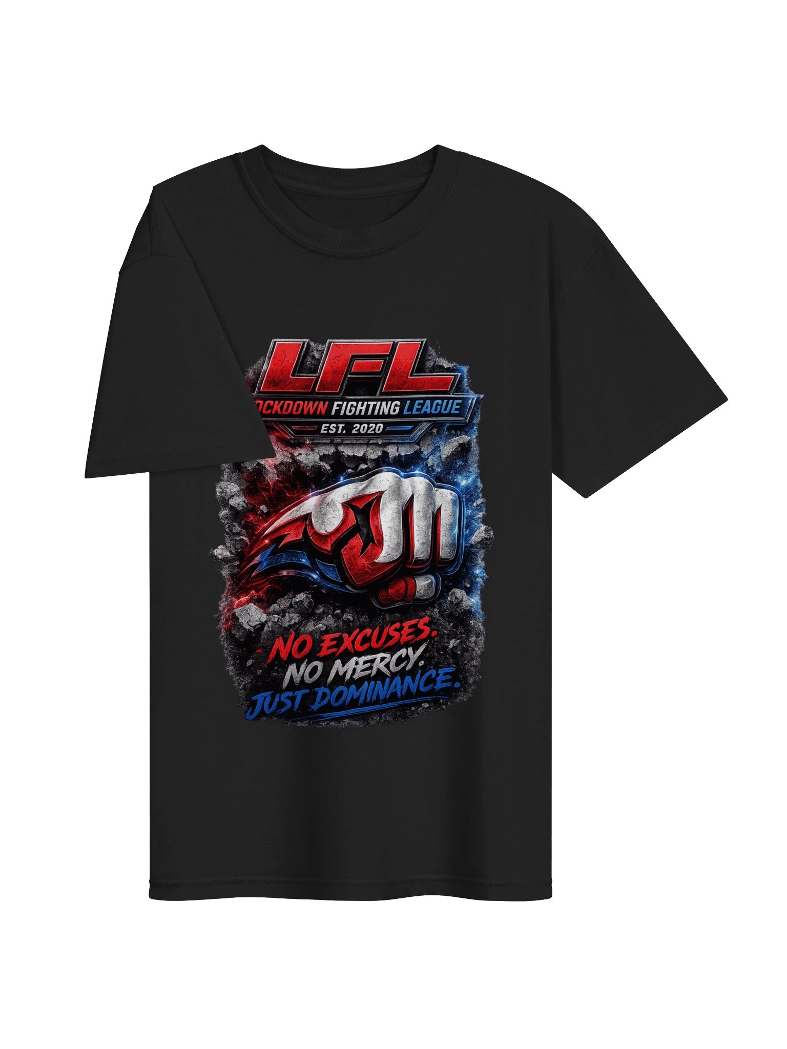 LFL Lockdown Fighting League Fist Tee product image (3)