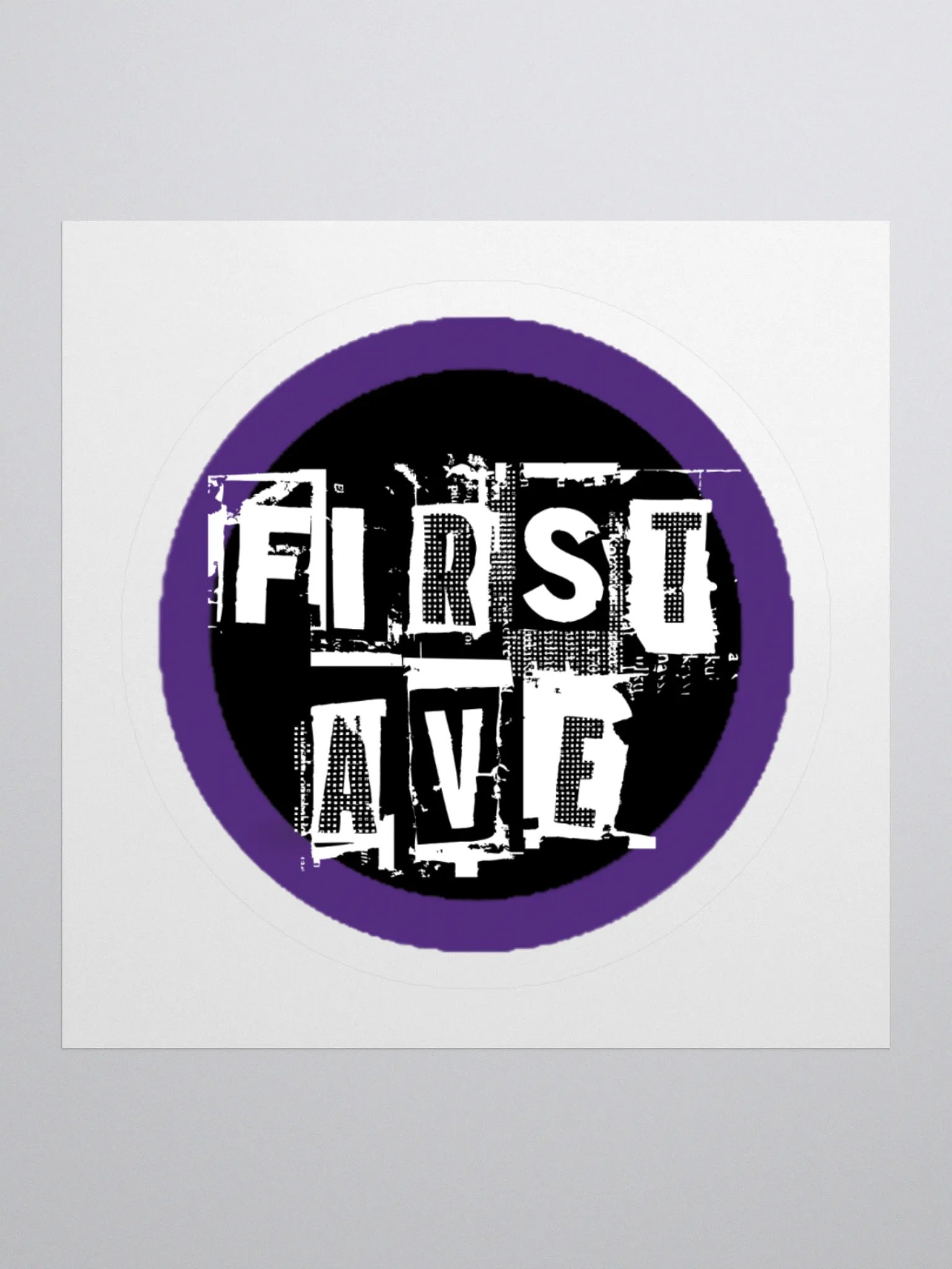First Ave Logo Stickers product image (3)