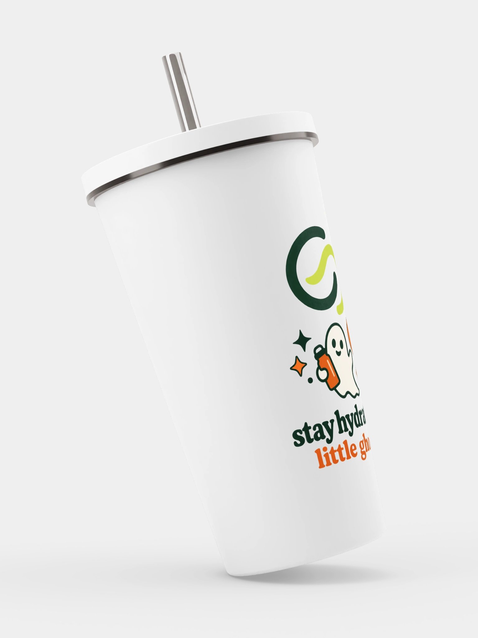 Stay Hydrated, Little Ghost Halloween Insulated Tumbler product image (3)