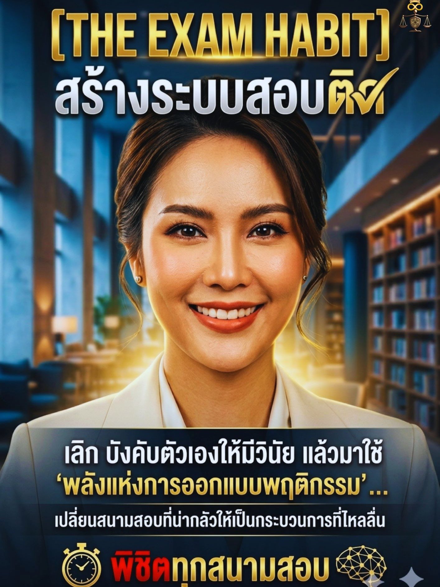 The Exam Habit สร้างระบบสอบติด พิชิตทุกสนามสอบ product image (1)