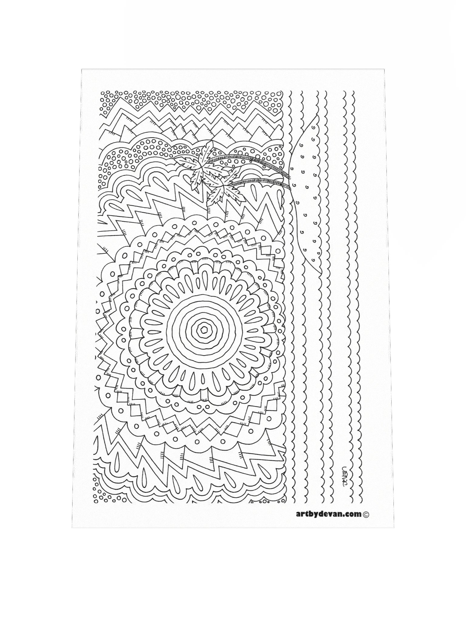 Color Your Own Art: Daylight Sun product image (1)