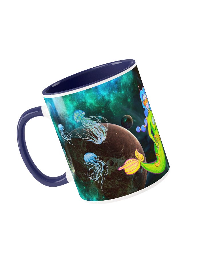 Galactic Jellyfish and Mermaid Mug product image (1)