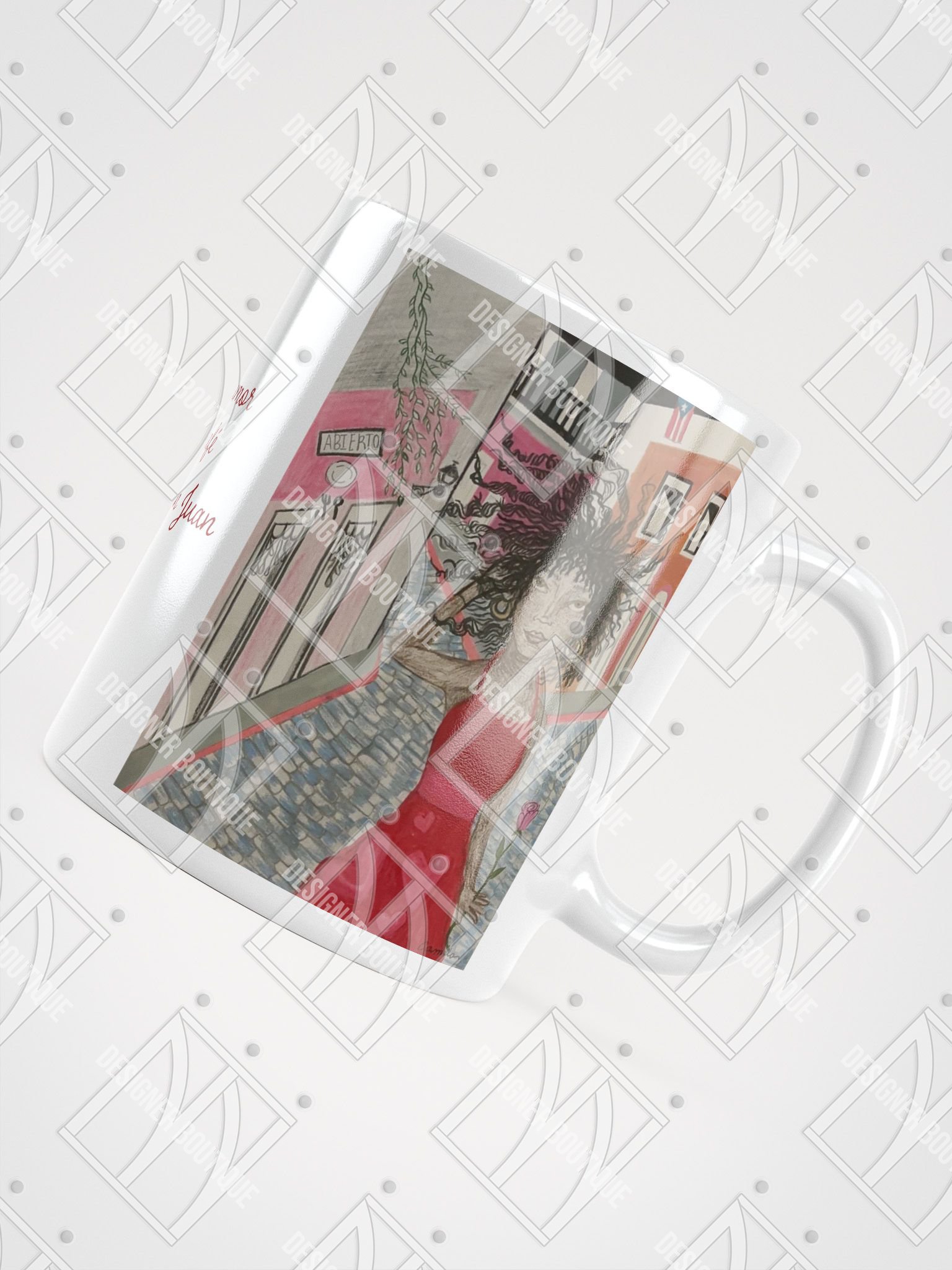 NN Designer Boutique x Camila Arraiza: Taza (Afro-Boricua) – Sabor a Amor y Café en el Viejo San Juan product image (6)