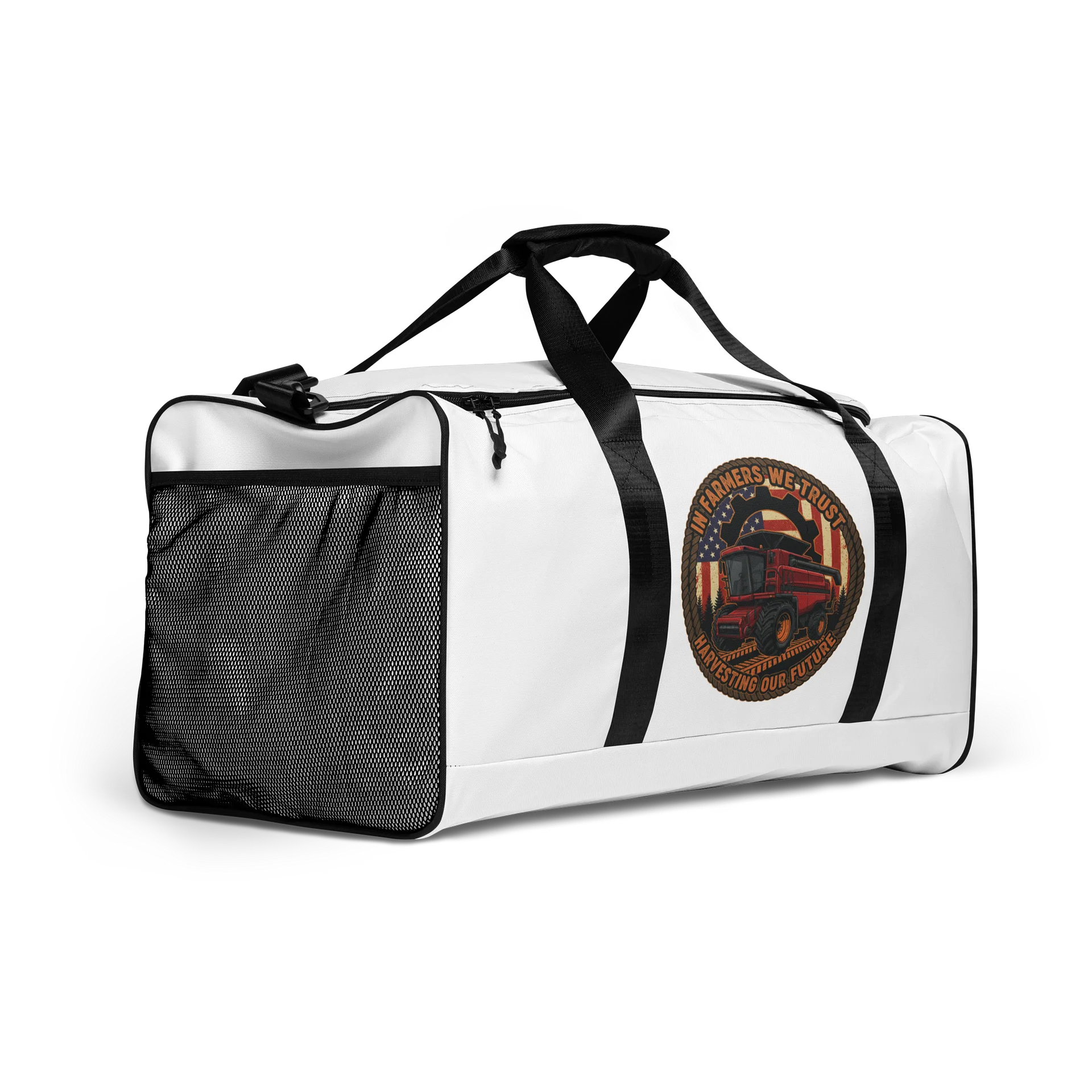 In Farmers We Trust All-Over Duffle Bag product image (2)