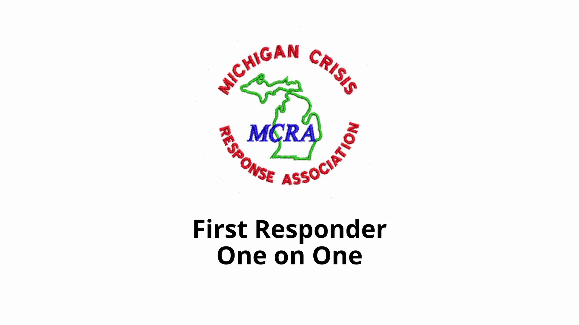2024 First Responder 1 on 1 Video product image (1)