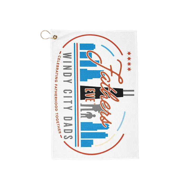 Windy City Dads × FathersEve® Commemorative Golf Towel product image (1)